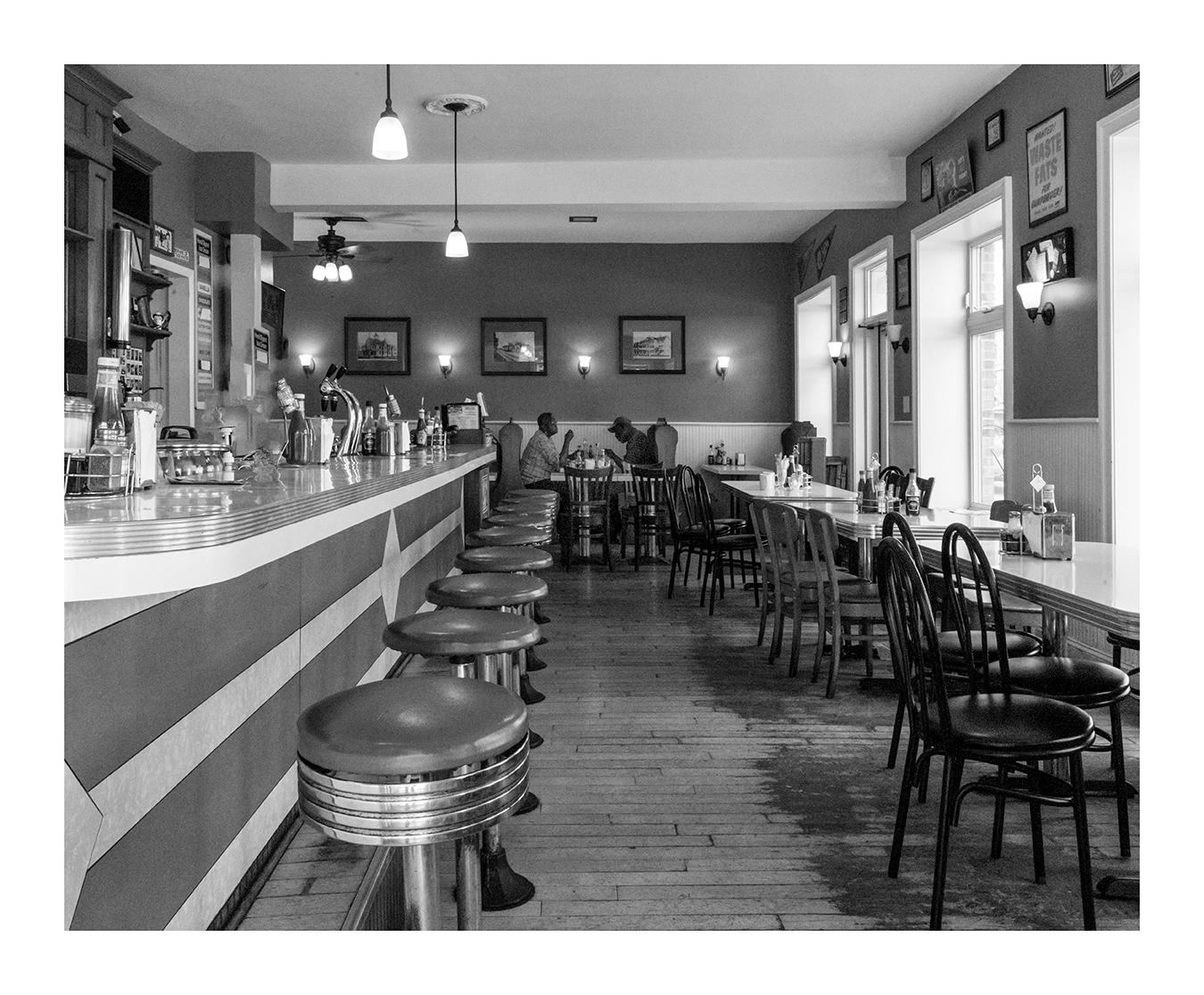 Raynes Reef Soda Fountain and Diner in Berlin, Maryland, known as "America's Coolest Small Town"