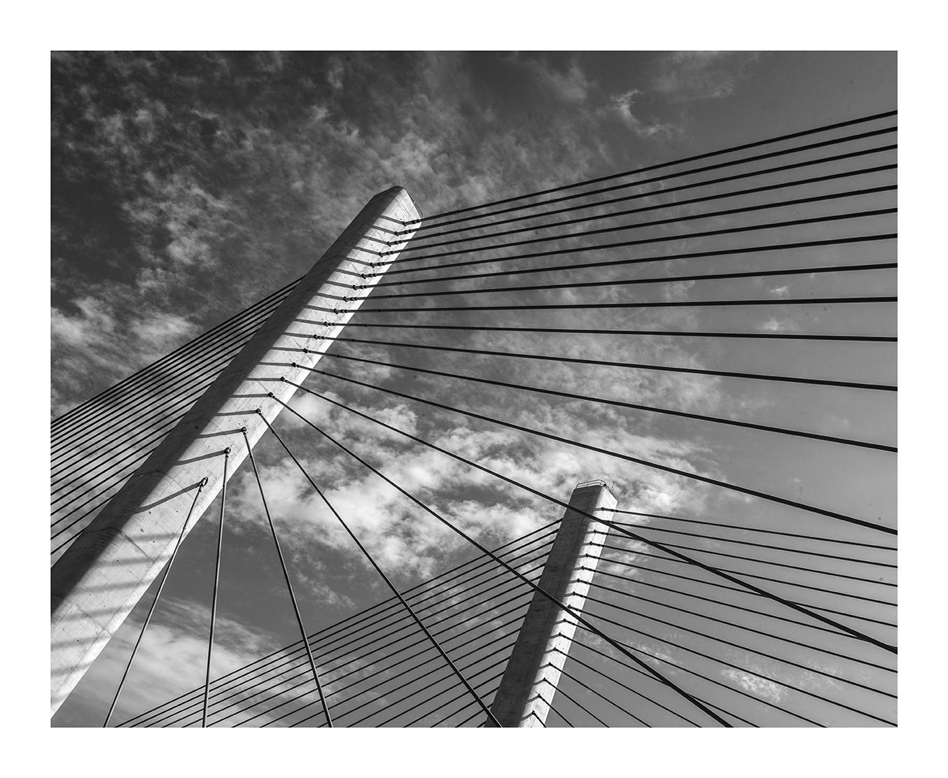 Suspension Cables, Indian River Inlet (Charles W. Cullen) Bridge, Cape Henlopen, Delaware