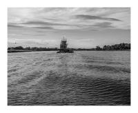 Tugboats and Barges loaded with fuel, gravel and other commodities travel daily from the Chesapeake Bay up the Wicomico River to supply the Port of Salisbury, maryland