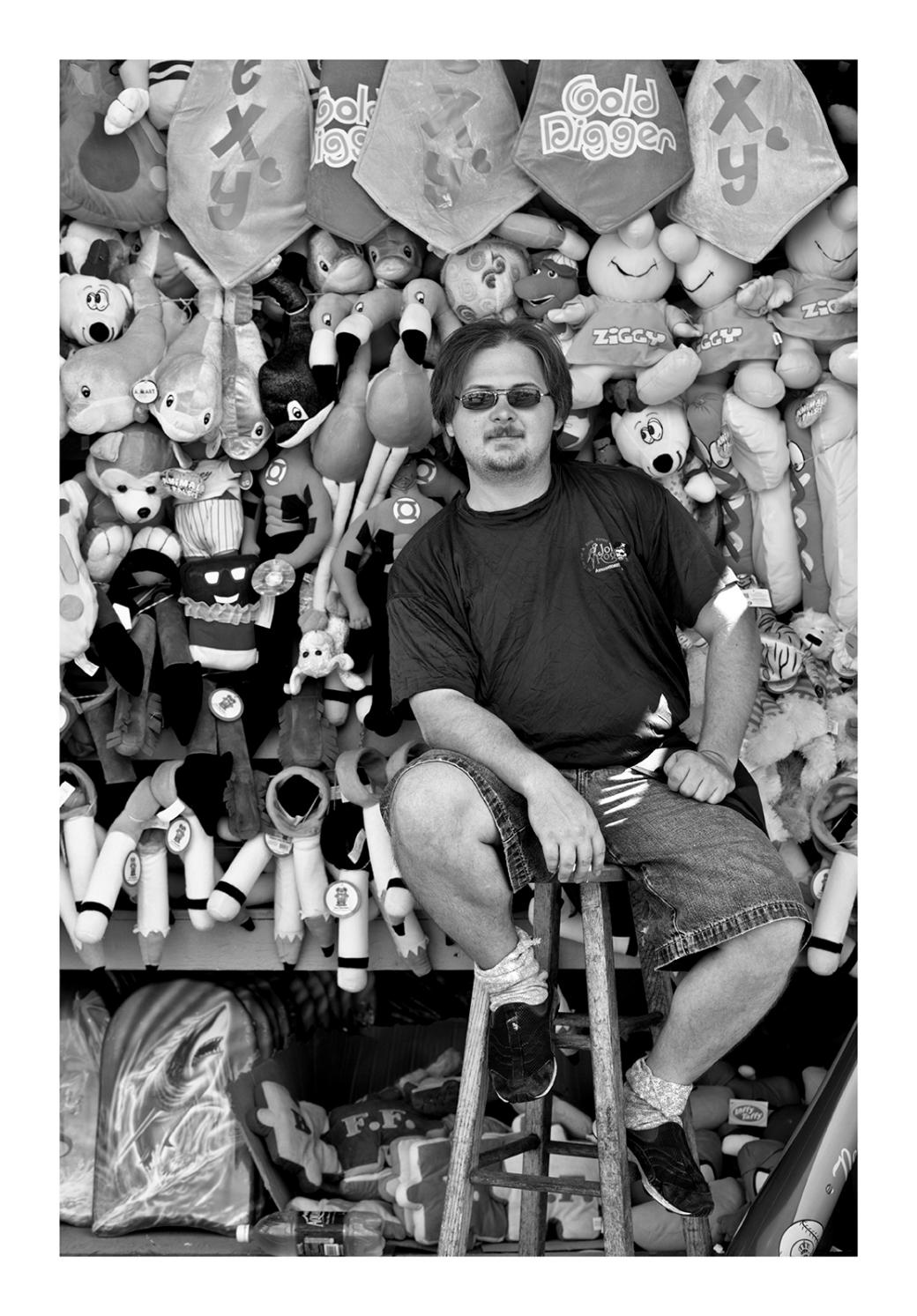 Summer Arcade Worker, Ocean City, Maryland